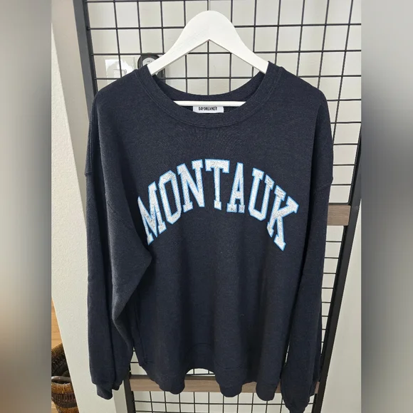 NWOT Daydreamer Montauk BF Crew Sweatshirt - Picture 4 of 11